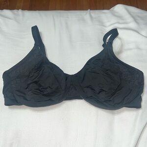 Olga bra size 38D black no wire bra